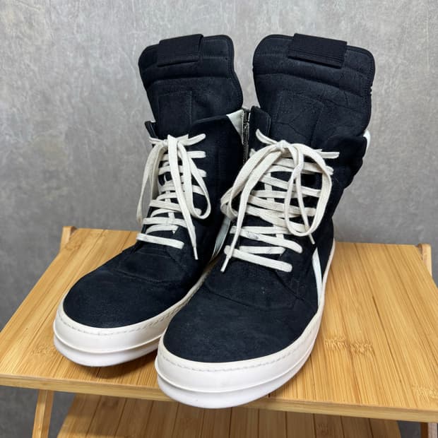 42.5 / 릭오웬스 모노크롬 지오바스켓