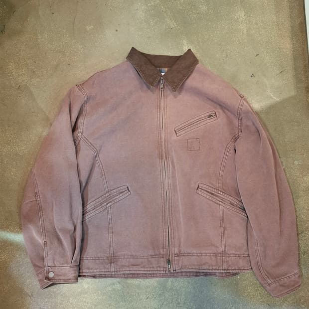 에스피오나지 블루종 워크자켓 버건디