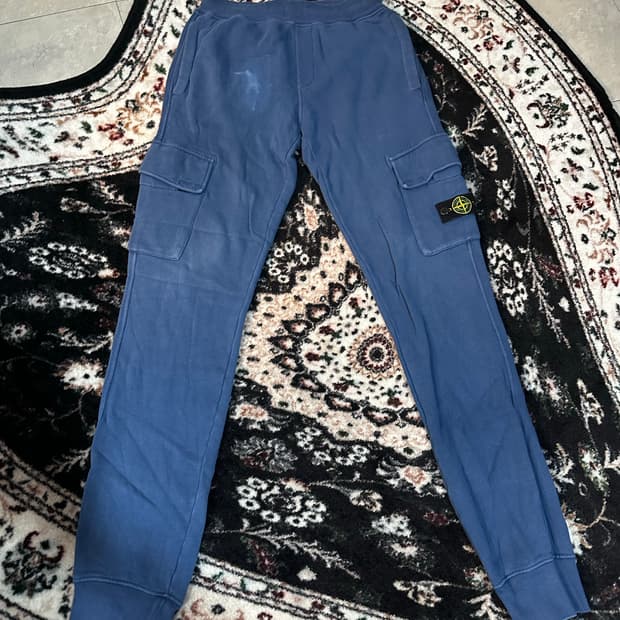 스톤아일랜드 조거 카고 트레이닝 바지