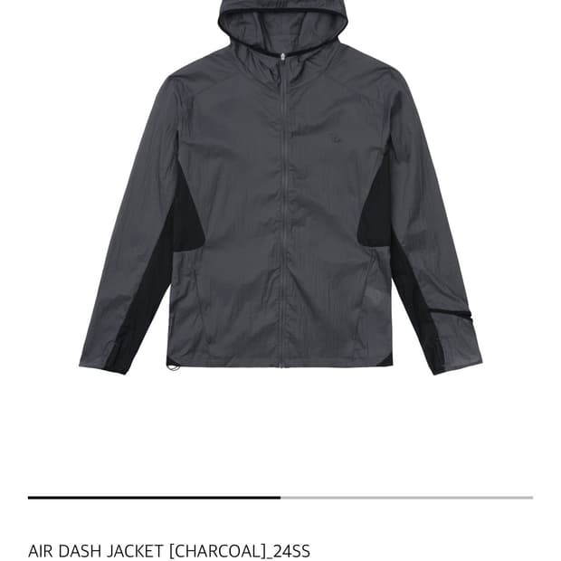 산산기어 AIR DASH JACKET 사이즈 2 판매합니다