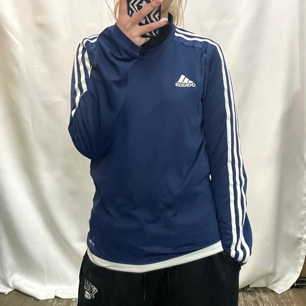 아디다스 네이비 롱슬리브