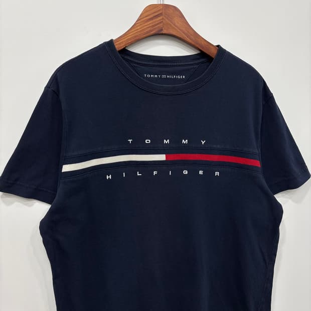Tommy Hilfiger 코튼 반팔티