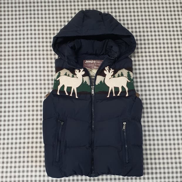 지프 노르딕 패딩 베스트 남자95