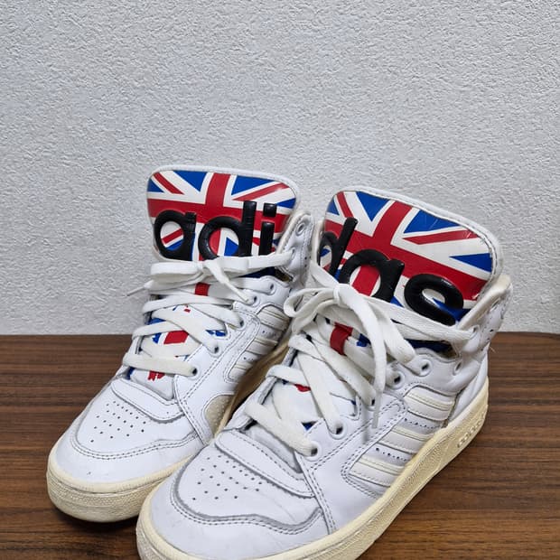 [235] 아디다스 x 제레미스캇 인스팅트 하이 유니언잭 하이탑 스니커즈