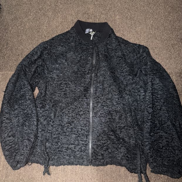 UNAFFECTED 22FW 자쿼드자켓 블랙 M