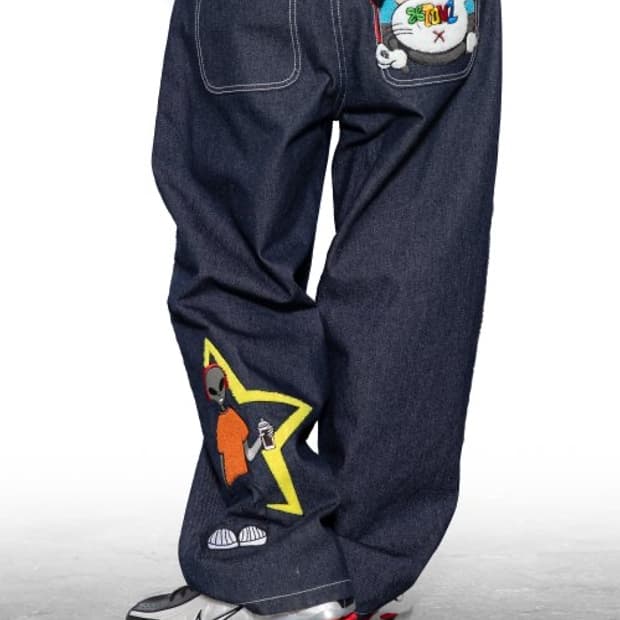 엑스톤즈 에일리언 데님 팬츠