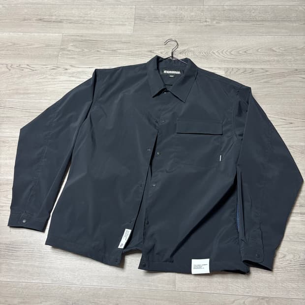 [M] 네이버후드 나일론 셔츠자켓