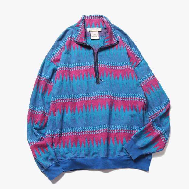 REMI RELIEF - NATIVE JACQUARD HALF ZIP