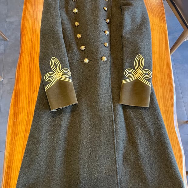 랄프로렌 울 코트 (55,66)