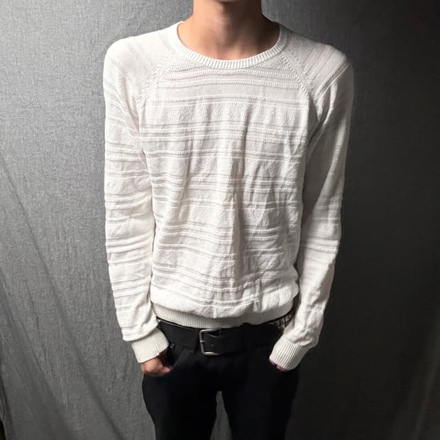 아르마니 익스체인지 나그랑 니트