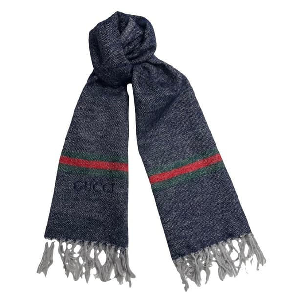 구찌 GG웹 뉴 니키 울 머플러