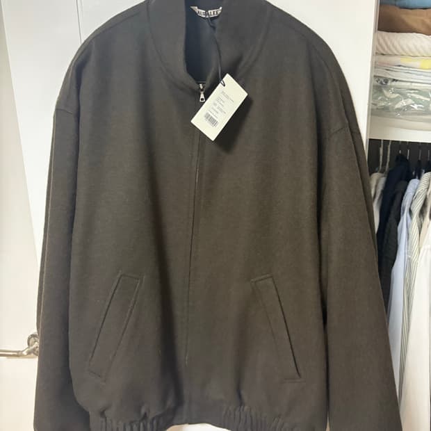 [5]24aw 오라리 베이비 카멜 블루종 팝니다