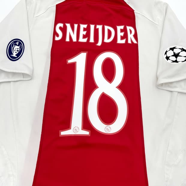 아디다스 05-07 아약스 홈 챔스킷 웨슬리 스네이더