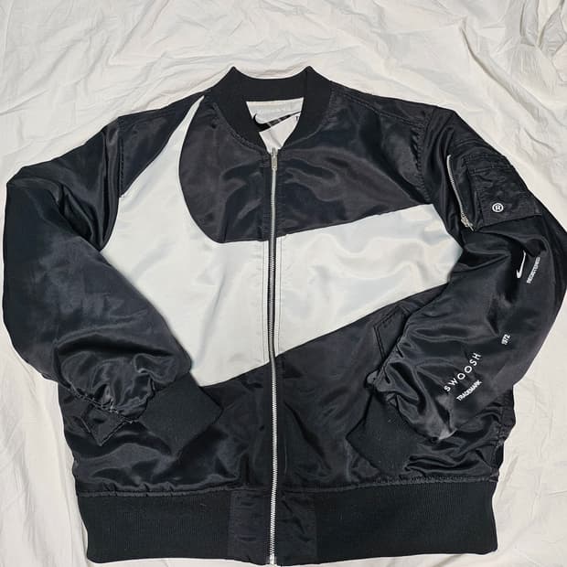 나이키 리버시블 빅 스우시 봄버 자켓 XXL