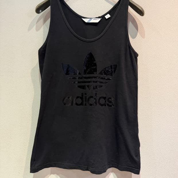 Adidas Originals Black Trefoil Tank Top