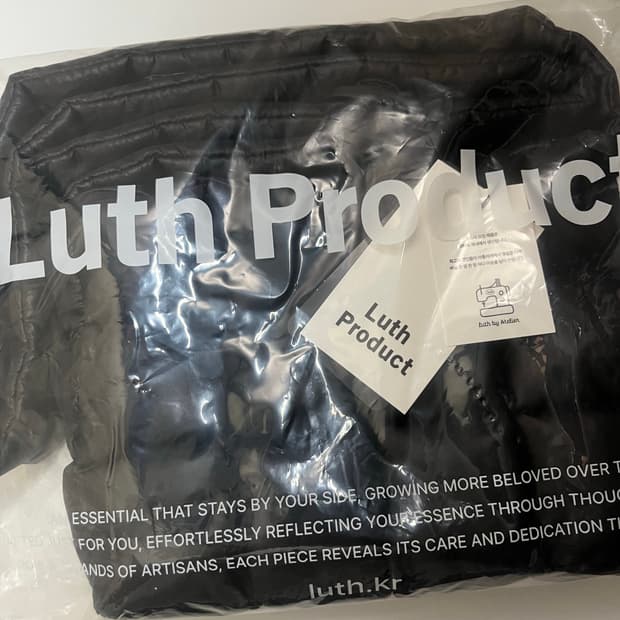 Luth product 패딩백