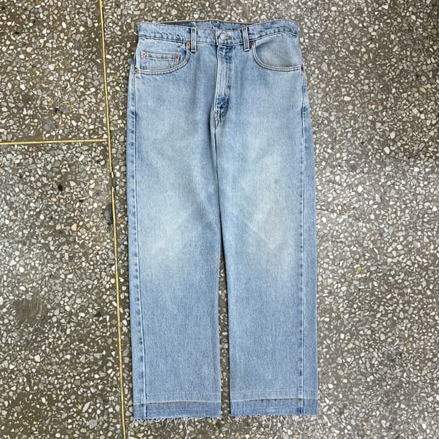 90s 리바이스 505 블루 진 데님 팬츠 32