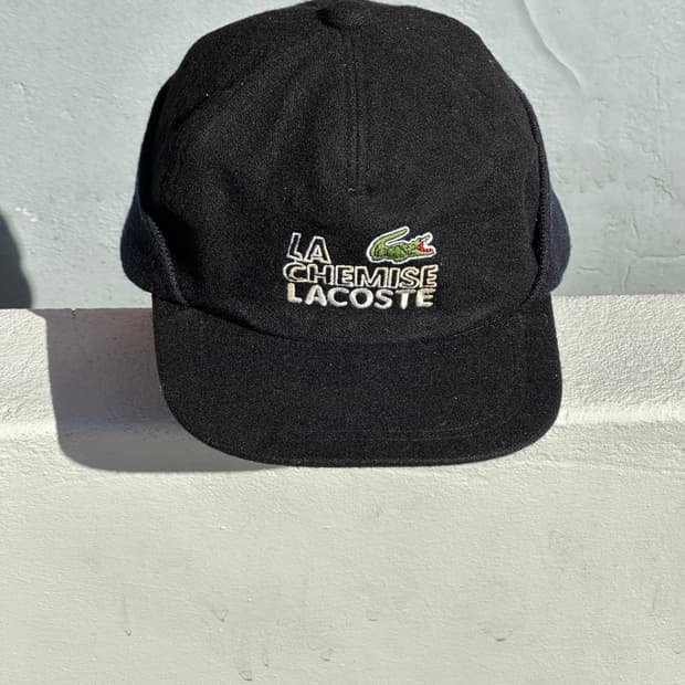 [M-L] 90s 라코스테 로고 볼캡 모자