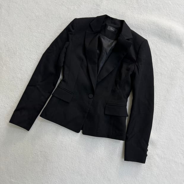 85 로엠 여성 원버튼 블레이저 자켓 0327T