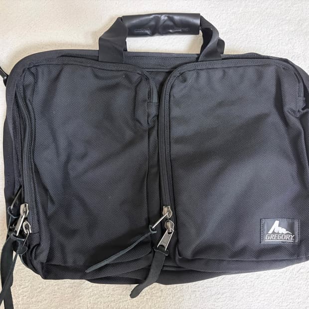 그레고리 코버트 익스텐디드 미션 3WAY 비즈니스 백 (블랙)