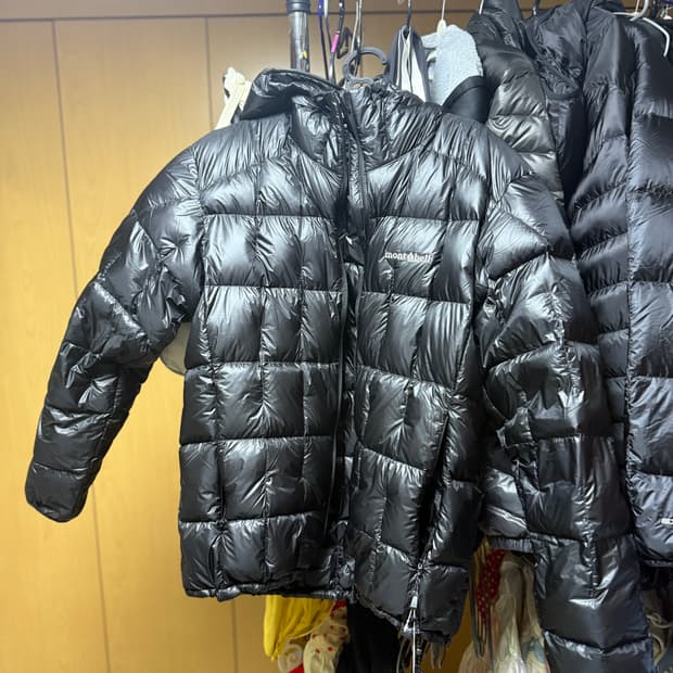 몽벨 플라즈마 1000 알파인 다운 파카 새제품 XL