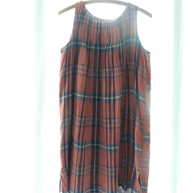 [Kapital] Check Tunic Dress