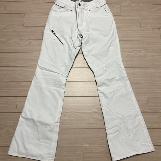 볼컴 VOLCOM 화이트 스노우 팬츠 / 스키·보드웨어 / 여성 S