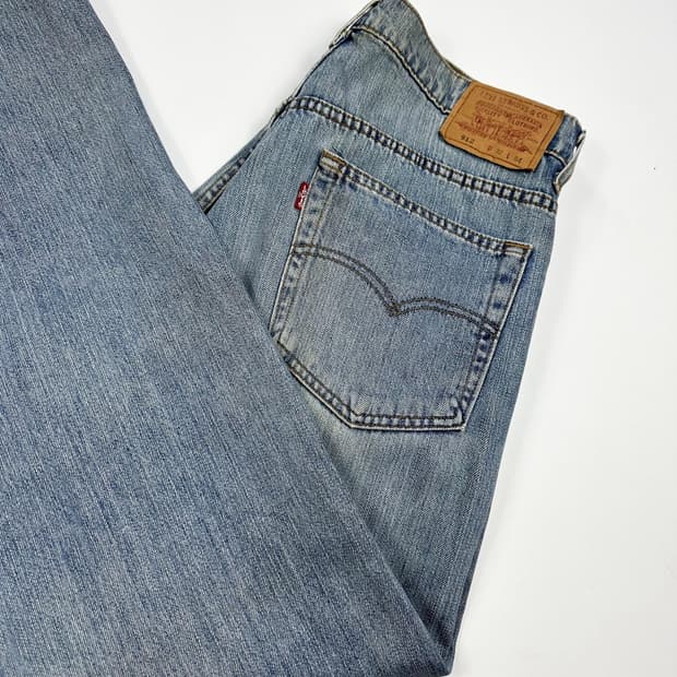 리바이스 512 오리지널 연청 데님 팬츠 (34인치)