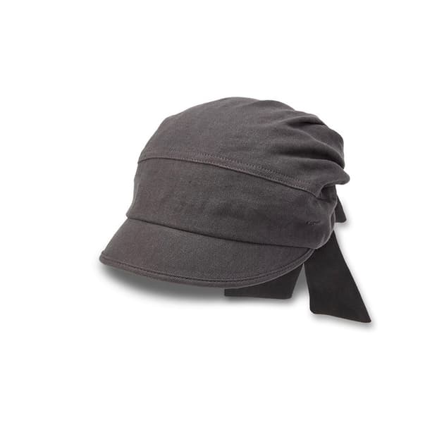Open yy lined tie-up hat