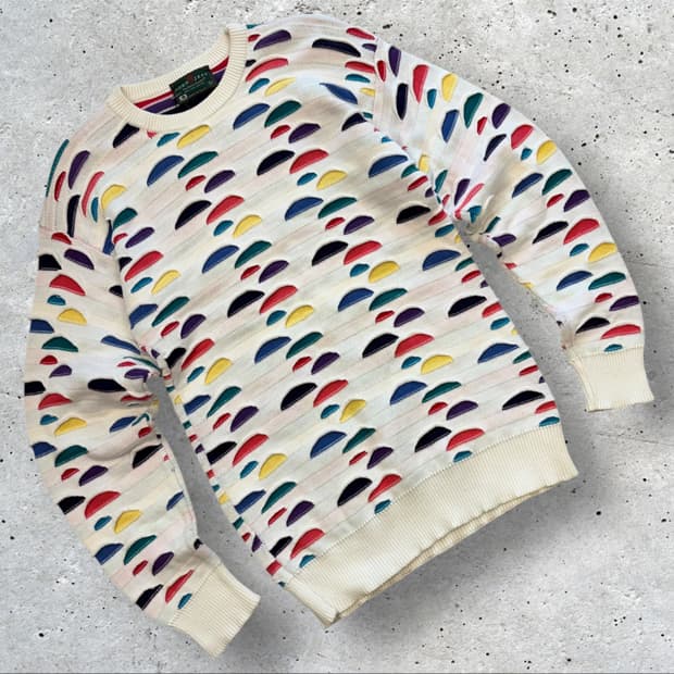 [L] LORD JEFF 로드제프 컷오프 그런지 빈티지 니트 C628