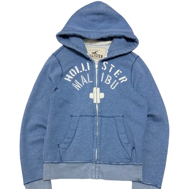 홀리스터 스카이블루 후드집업