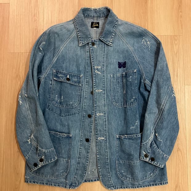 니들스 데님 워크자켓