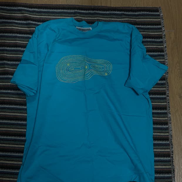 999 휴머니티 공존 터콰이즈/터키색 반팔 2size