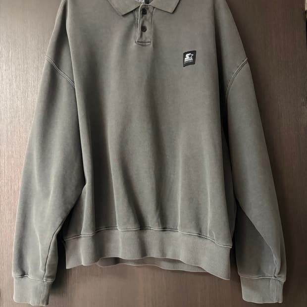 스타터 가먼트다잉 카라 맨투맨