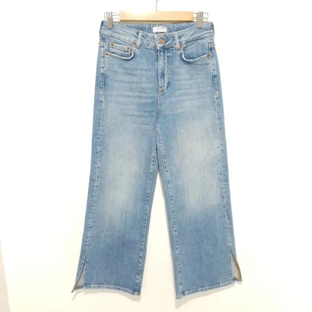 자라 우먼 트임 데님 팬츠 EUR34_M0344