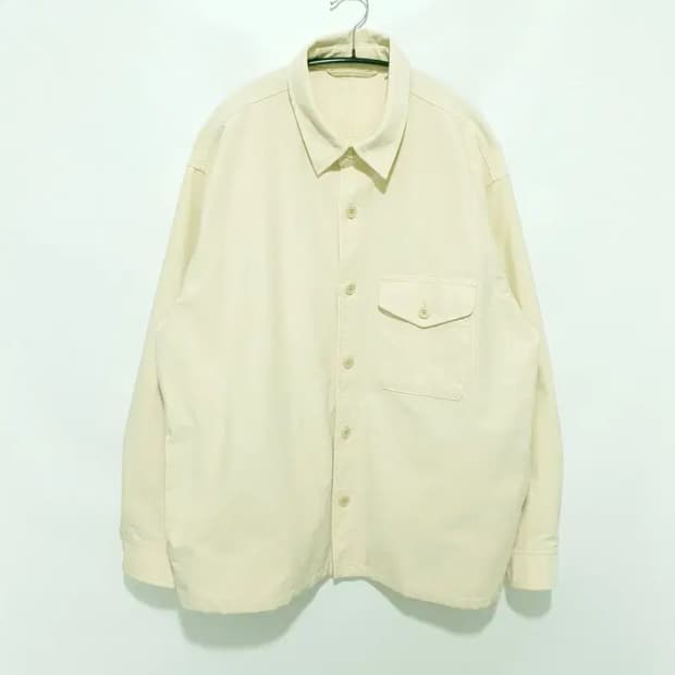 유니클로 남성 오버핏 셔츠 자켓 XL_M0510