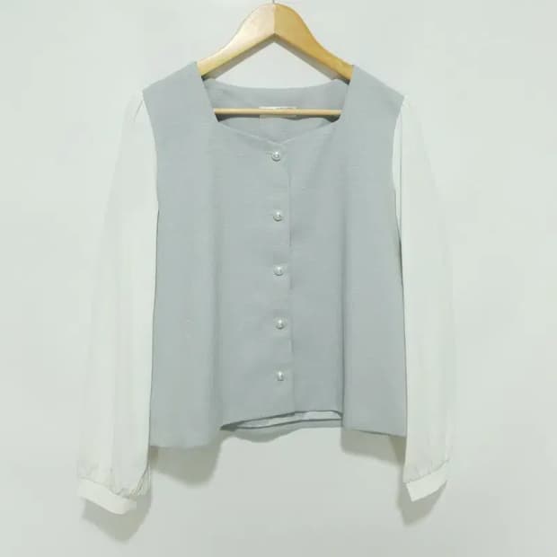 리리앤코 진주 블라우스 자켓 3_M0692