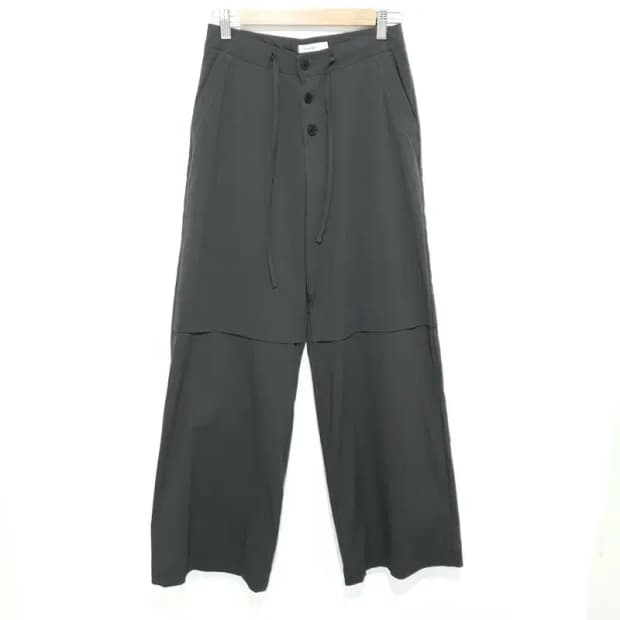 미세키 서울 트루 릴렉스 팬츠 1 차콜_S0900