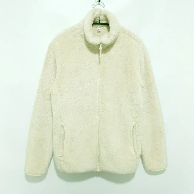 유니클로 여성 보아털 후리스 자켓 XL_W0208