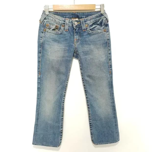 트루릴리전 KATE 크롭 보이프렌드 핏 데님 팬츠 27_M1017