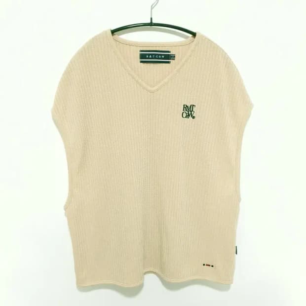 로맨틱크라운 니트 조끼 L_M1055