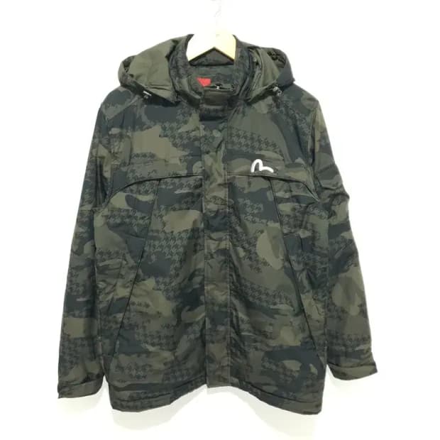 에비수 밀리터리 카모 후드 점퍼 M_M1079