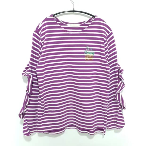 에고이스트 루즈핏 러플 긴팔티 F_M1148