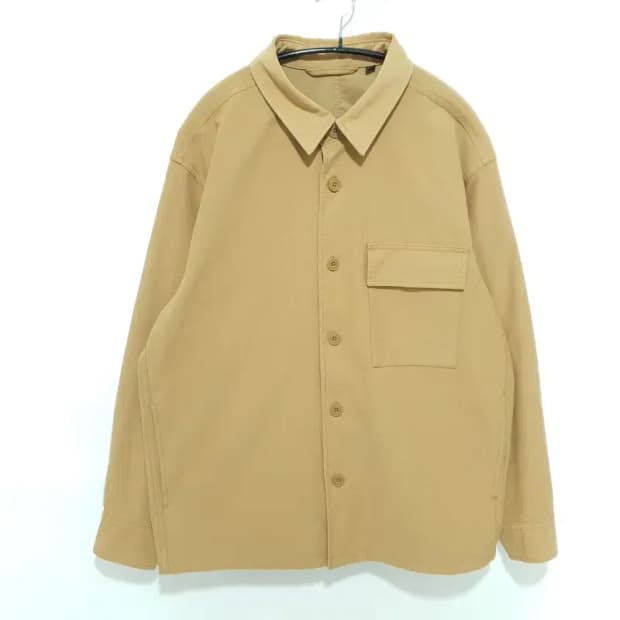 유니클로 남성 오버 셔츠 자켓 L_M1136