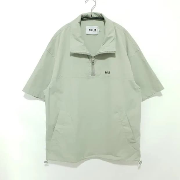 S/LIT 반집업 반팔 아노락 L_S1164