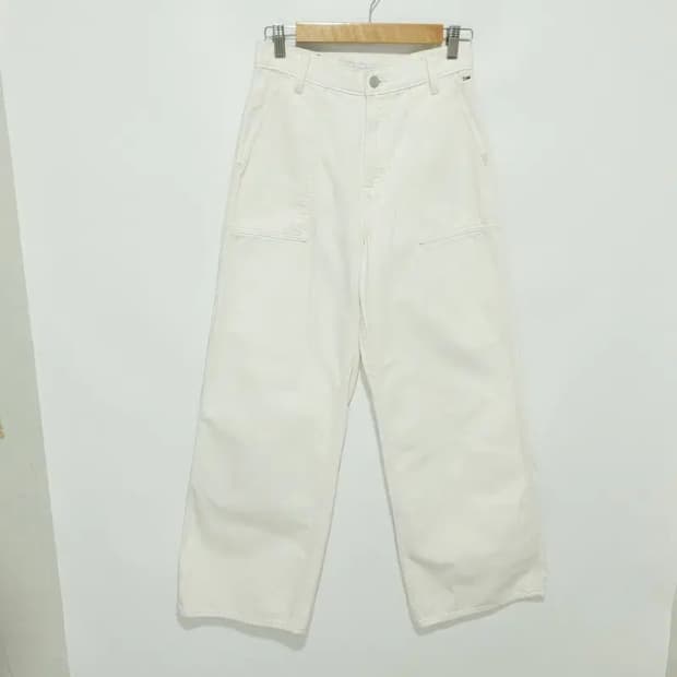 타미힐피거 클레어 하이라이즈 와이드 팬츠 26_M1244