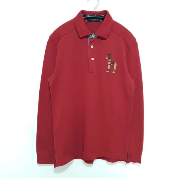 헤지스 엘보우 패치 긴팔 카라티 95_M1264