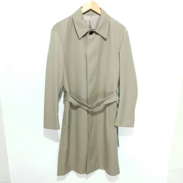 무탠다드 울 블렌드 오버사이즈 싱글 트렌치 코트 M_M1292