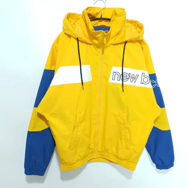 뉴발란스 여성 컬러 블록 웜업 자켓 90 S_M1387