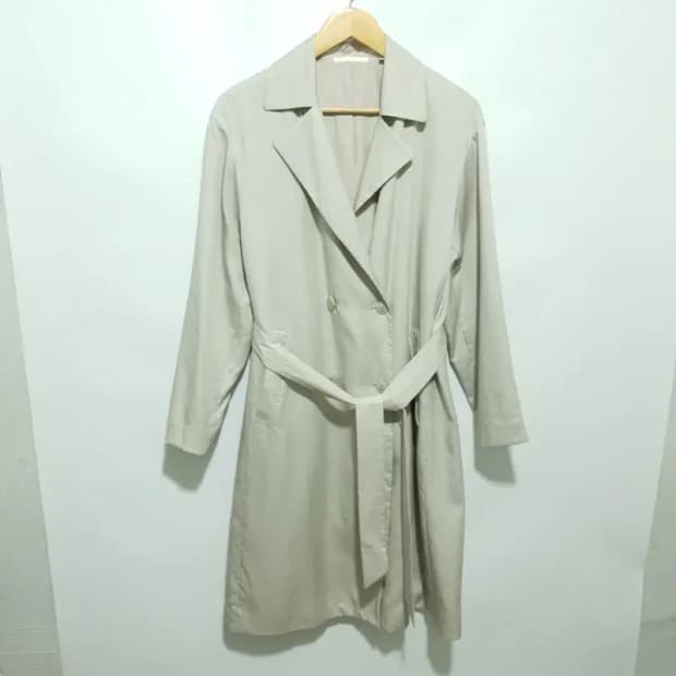 유니클로 여성 트렌치 코트 L_M1479